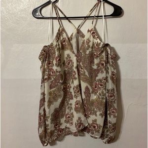 Floral Off The Shoulder Top
